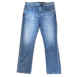 AG Adriano Goldschmied The Ives Modern Athletic Blue Denim Jeans Size 36W/32L